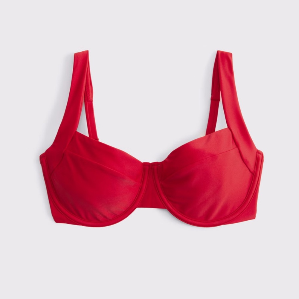 NWT Abercrombie & Fitch Wide Strap Underwire Bikini Top
